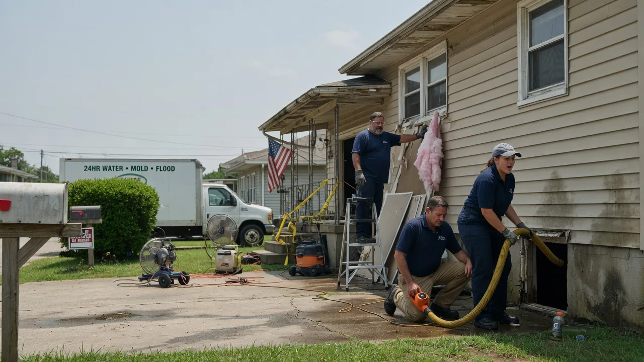 Water Damage Repair in West Liberty, IL near me